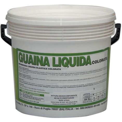 Guaina liquida resinosa colore bianco kg.20 - Salone