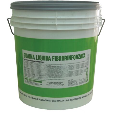 5 kg guaina liquida fibrorinforzata grigia impermeabilizzante liquido