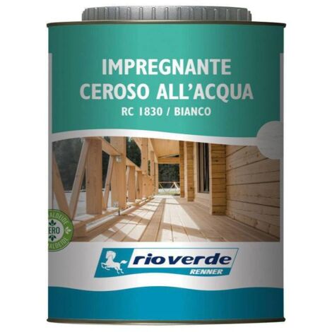 Rioverde Rc 1830 Impregnante Ceroso 0,750 Bianco - 6 Pz