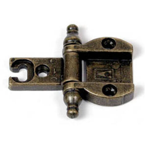 Blister cerniera per mobili a0055 bronzo 2 pezzi (1/2)