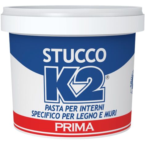 STUCCO A SPATOLA K2 DA KG. 0,250. Prezzo per 1 pezzo.