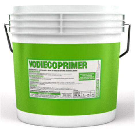 10 kg primer bituminoso all'acqua guaina protettiva per superfici nero