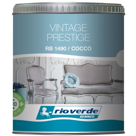 Rb1490 Vernice Vintage extra opaca lavabile - Cocco - 0,5 Litri (1/4)