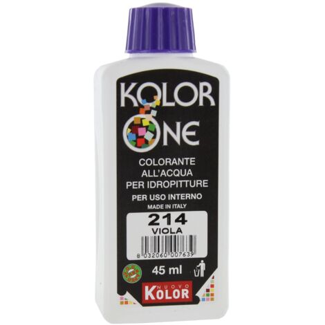 COLORANTE KOLOR ONE ML.45 N.214 VIOLA. Prezzo per 1 pezzo. (1/2)