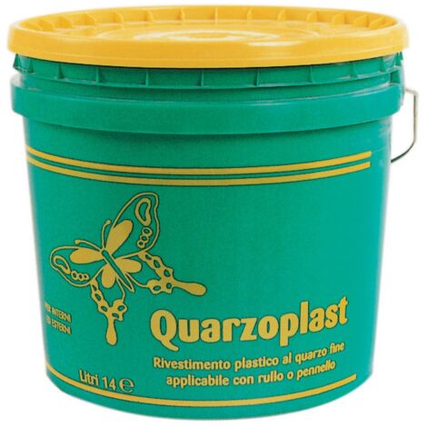5 lt pittura murale al quarzo fine sprint bianco idropittura vernice smalto
