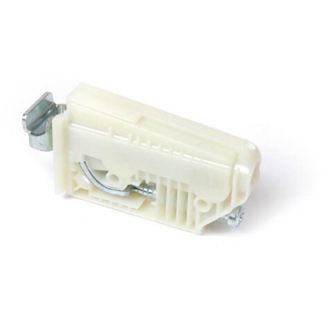 ATTACCAGLIA REGOLABILE MM65/20 BIANCO DX. Prezzo per 1 pezzo.