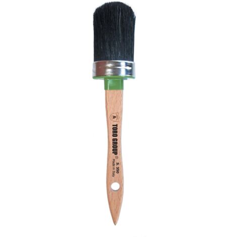 OVALINO SETOLA NERA SERIE 350 N.12. Prezzo per 1 pezzo. (1/2)