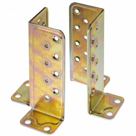 8 x PIASTRA 803 SUPPORTO PILASTRO AVV ACC TROP 73X177 MM
