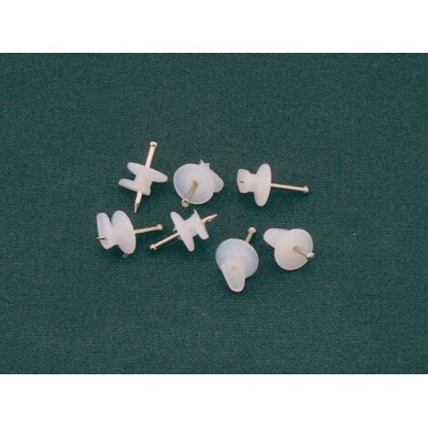 CONF 10 Ganci Da Parete A 3 Punte In Nylon | Porta Oggetti, Attrezzi, Decorazioni - Foto 12