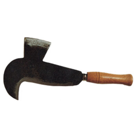 Roncola Con Pennato Acciaio Forgiato  Lunghezza Lama Cm38 Da Giardino