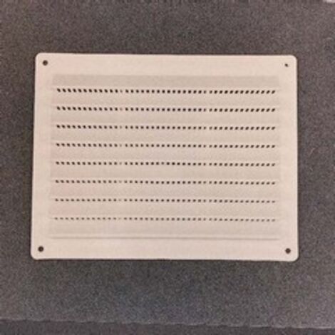 griglia di aerazione in abs cm 23x23 ad incasso muro parete antinsetti (1/2)