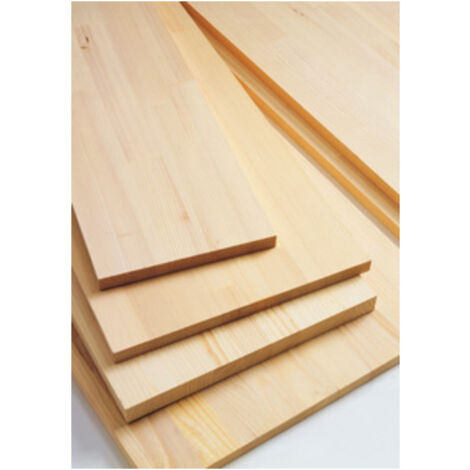 1PZ TAVOLA IN ABETE LEVIGATO, SPESSORE 18MM,LARGHEZZA 40 CM LUNGHEZZA 100 CM