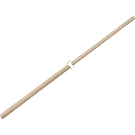 MANICO FAGGIO X SPAZZOL.IND. D.26X150 CON CONO. Prezzo per 1 pezzo. (1/2)