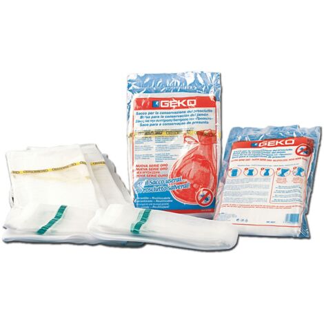 1 Pz Sacco Per Conserva Prosciutto Oro Monofilo Nylon 50x100