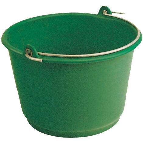 Secchio agricolo verde lt.18 d.cm.37 gr.960 - 10 pz (1/2)