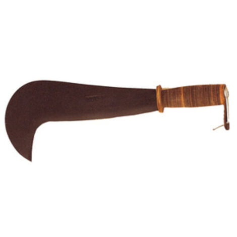RONCOLA CON MANICO CUOIO CM.45