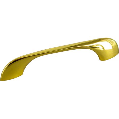 MANIGLIA ART. MG23485 MIS. 96/C ORO LUCIDO . Prezzo per 1 pezzo. (1/2)