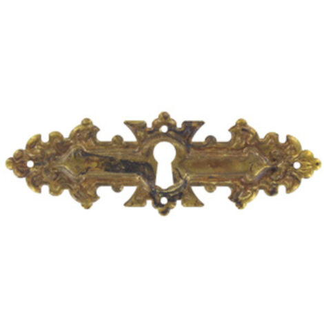 BOCCHETTA ANTICH. ART. 30692 MM.114X38 OTTONE AN. Prezzo per 1 pezzo.