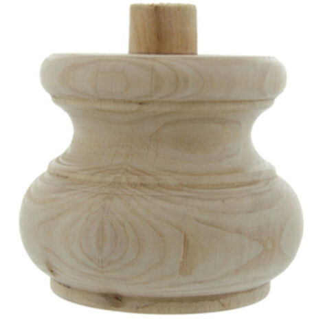 PIEDE LEGNO GREZZO ART. 53008 MM.95X75. Prezzo per 1 pezzo. (1/3)