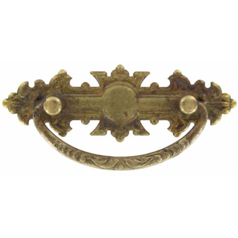 MANIGLIA ANTICH. ART. 06305 MM.114X50 OTTONE ANT. Prezzo per 1 pezzo.