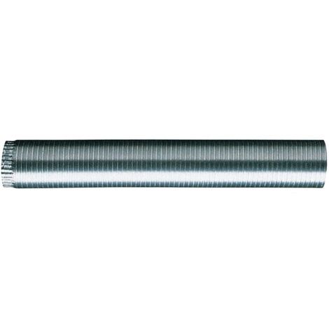 TUBO FLESSIBILE ALLUMINIO NAT.CM.12. Prezzo per 1 pezzo.
