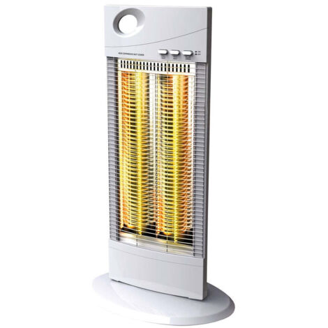 Stufa Stufetta Elettrica Oscillante al Carbonio 1000W 65 cm - NSB-C31 (1/4)