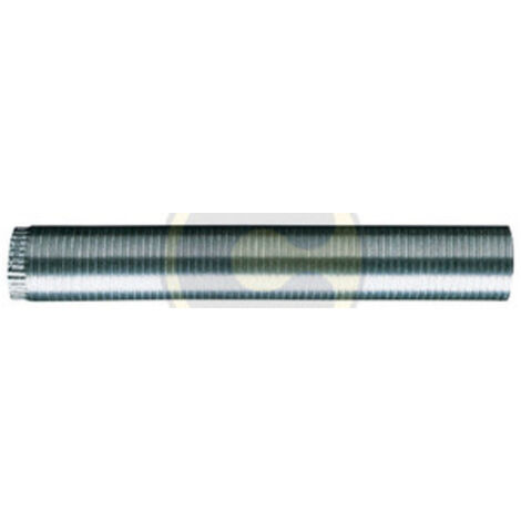 6PZ TUBO FLESSIBILE ALLUMINIO ALTEZZA 90CM DIAMETRO 13CM