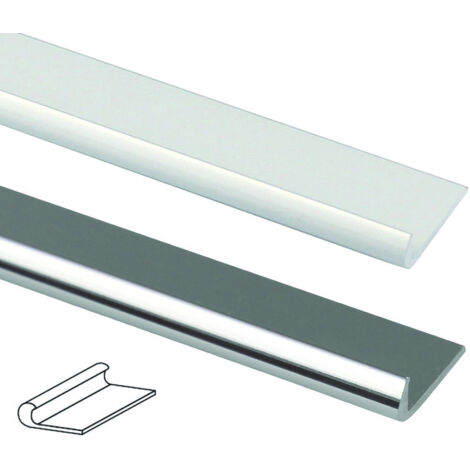 Profilo unghietta da 2 metri argento brillante 18x1 - arcansas