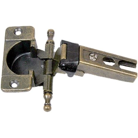 10 X CERNIERA P/MOBILI A0113 BRONZO ANTIC 46X14 MM - Foto 6