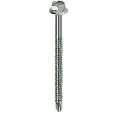 Mustad 20 viti Kovervit autoperforanti testa esagonale collare 6x60 mm