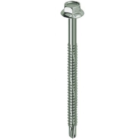 Mustad 20 viti Kovervit autoperforanti testa esagonale collare 6x70 mm