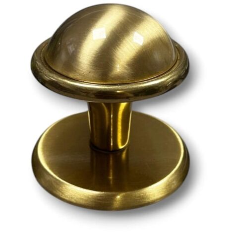 Pomo per Porta Blindata d'entrata Pomolo per Portoncino Portone Oro Satinato in