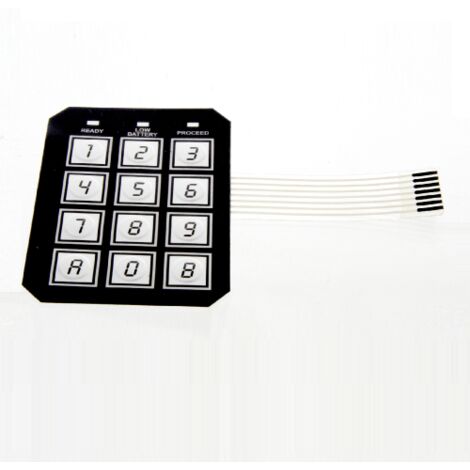 1PZ TASTIERA DI RICAMBIO PER CASSAFORTE ELETTRONICA