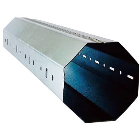 1PZ RULLO OTTAGONALE ZINCATO SPESSORE 8/10 DIAMETRO MM.60XML.1,6