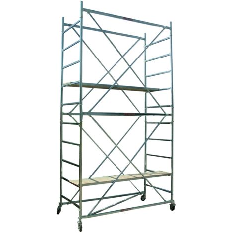 PONTEGGIO ACCIAIO CM.76X165X37OH GRIM (1/2)