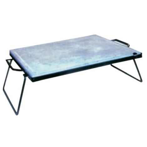 PIETRA OLLARE TELAIO IN ACCIAIO CON GAMBE PIEGHEVOLI CM. 30X40X16H