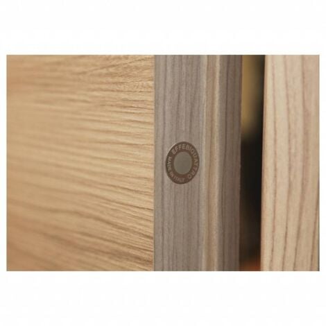 PORTA MOD. MICROTEC SCORRIMENTO ROVERE SBIANCATO 210X90 S/MANIGLIE