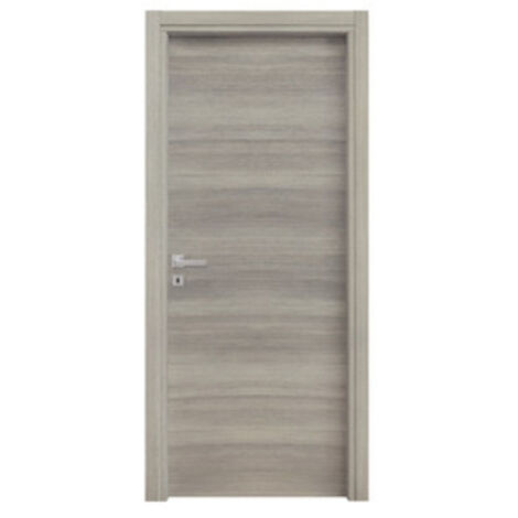 PORTA MICROTEC ROVERE GRIGIO 80X210