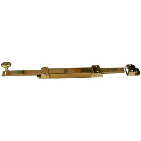 catenaccio saliscendi in ottone cromo satinato fermaporta 30 cm gancio porta