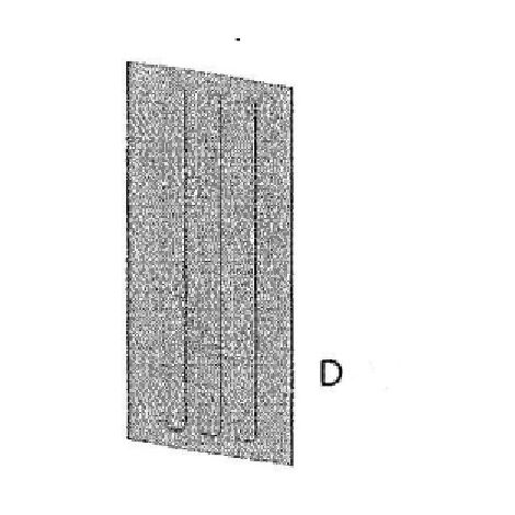 R FIANCO Dx2 x PATTUMIERA 2 ANTE CM. 68X37X90H ART PLAST