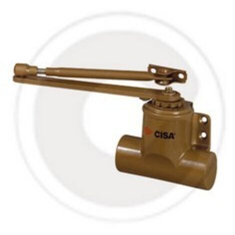 chiudiporta aereo Cisa 60160.04 Gr.4 braccio chiudi porta rallentatore spingiporta
