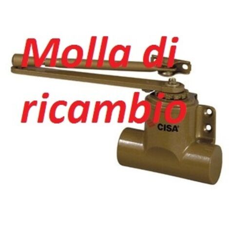 Cisa 07103.03.0 molla di ricambio per chiudiporta aereo 60150.03