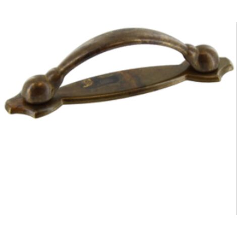 MANIGLIA ANTICH. ART. 18900 MM.128 OTTONE ANTICO. Prezzo per 1 pezzo.