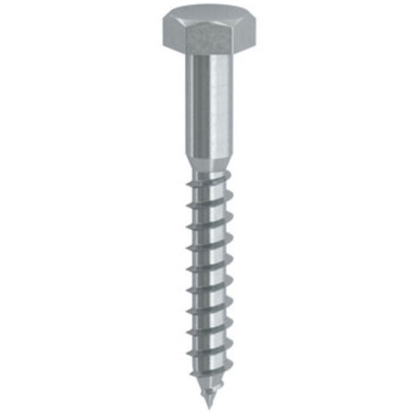 TIRAFONDO TE  8X200MM ZINCATO 50 PZ