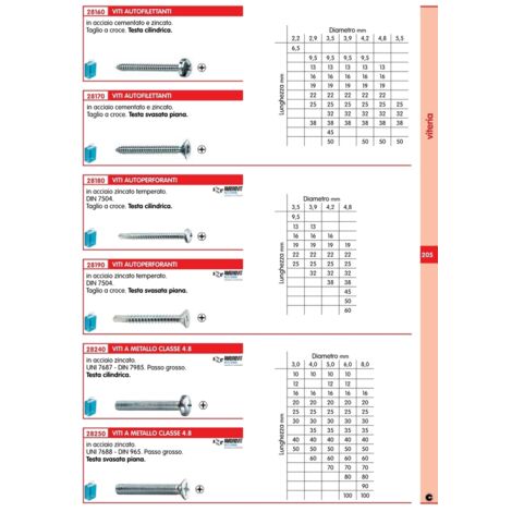 Set Di 10 Viti A Testa Cilindrica In Metallo Per Modanature Esterne – OE 11570637, Compatibili Per Auto E Camion, Finitura Nera Antiruggine