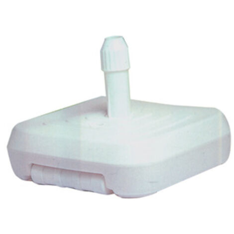 BASE PER OMBRELLONI IN PVC CON RUOTE PER PALI MM. 32/50 CM. 60X60 LT. 60