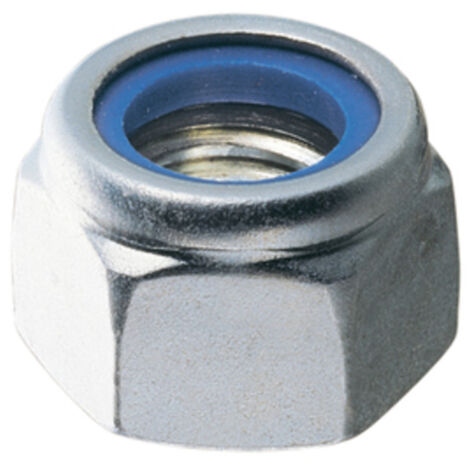 200 x DADO ESAGONALE AUTOBLOCCANTE ALTO M 14 ZINCATO (1/2)