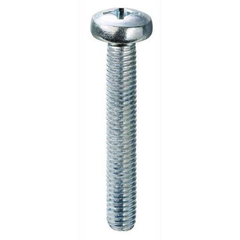 Viti A Metallo Testa Cilindrica 5X 80 Zinc. 200 Pz