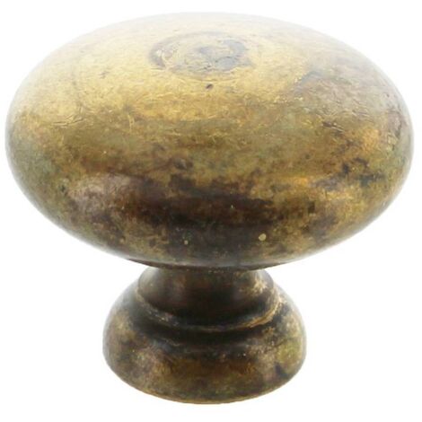 POMOLO ANTICH. ART. 24228 MM.32 OTTONE ANTICO. Prezzo per 1 pezzo.
