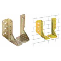 10 x PIASTRA 786 SUPPORTO TERMINALE ACC TROP 24X100 MM